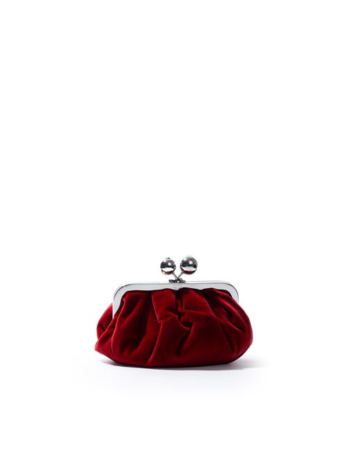 Borsa Pasticcino Small Valance in velluto Rosso WEEKEND MAX MARA | 2525516115600002